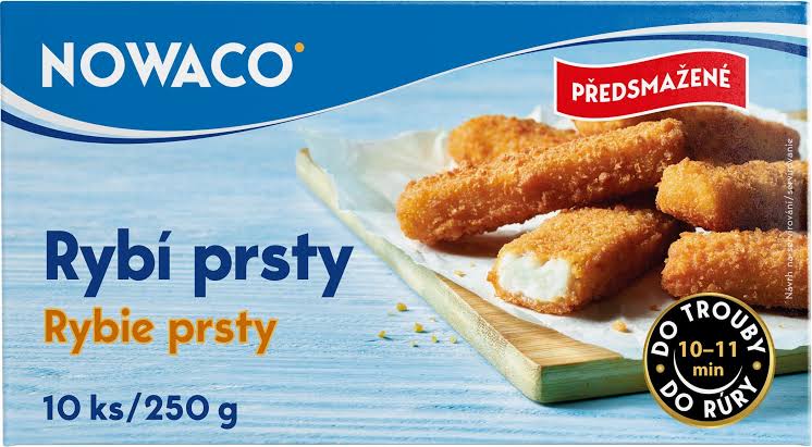 Nowaco rybí prsty 250g